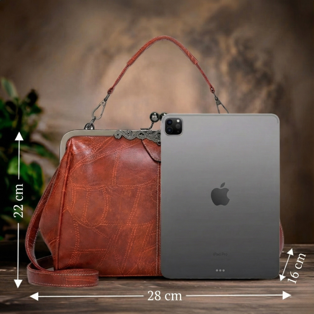 LILY | LEATHER VINTAGE SHOULDER BAG