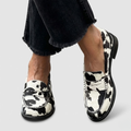 VEERLE | ANIMAL-PRINT LOAFERS