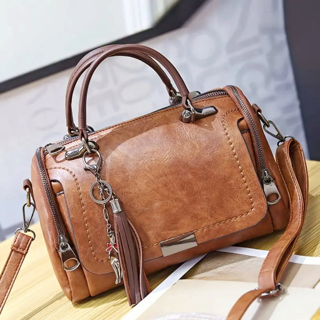 JULIE | LEATHER SHOULDER BAG