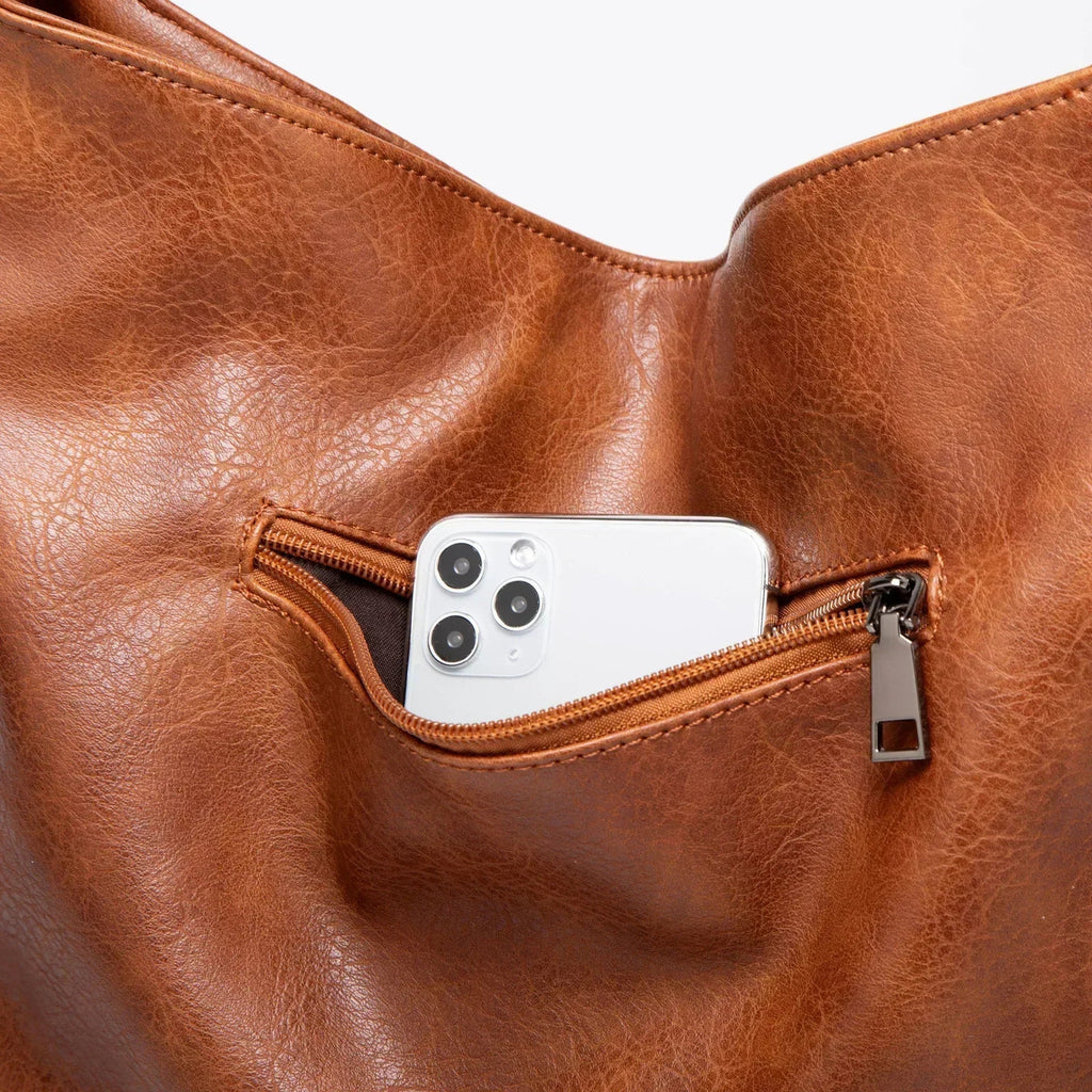 REBECCA | LEATHER SHOULDER BAG
