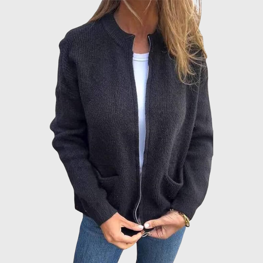 Albertine | Open-Front Pocket Cardigan