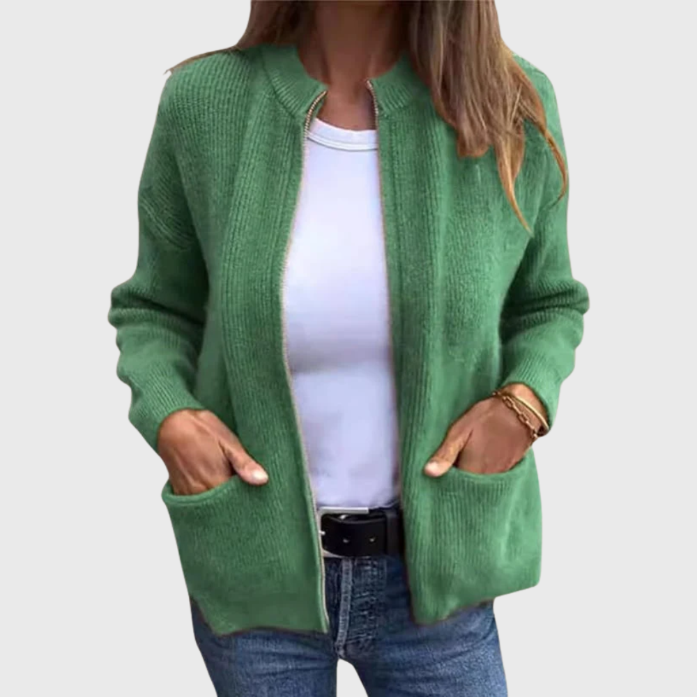 Albertine | Open-Front Pocket Cardigan