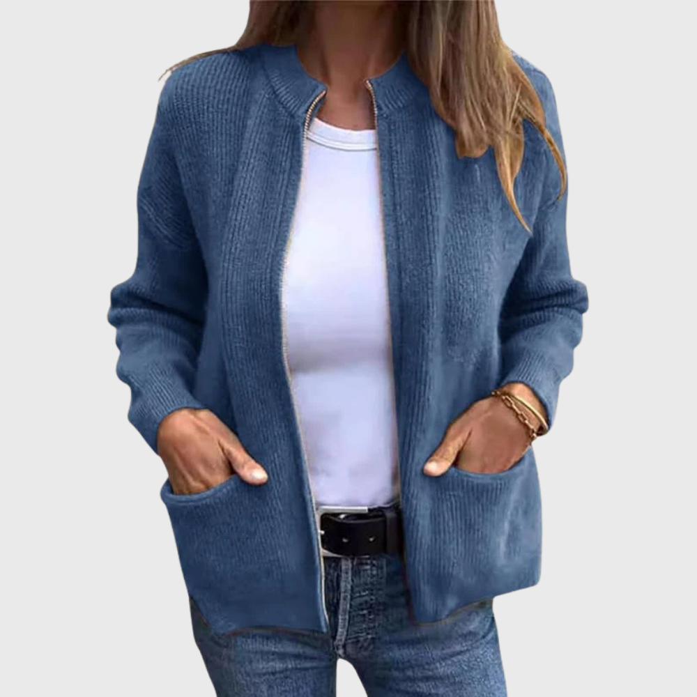 Albertine | Open-Front Pocket Cardigan