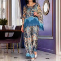 LYNETTE | ABSTRACT-PRINT FLOWING CO-ORD SET