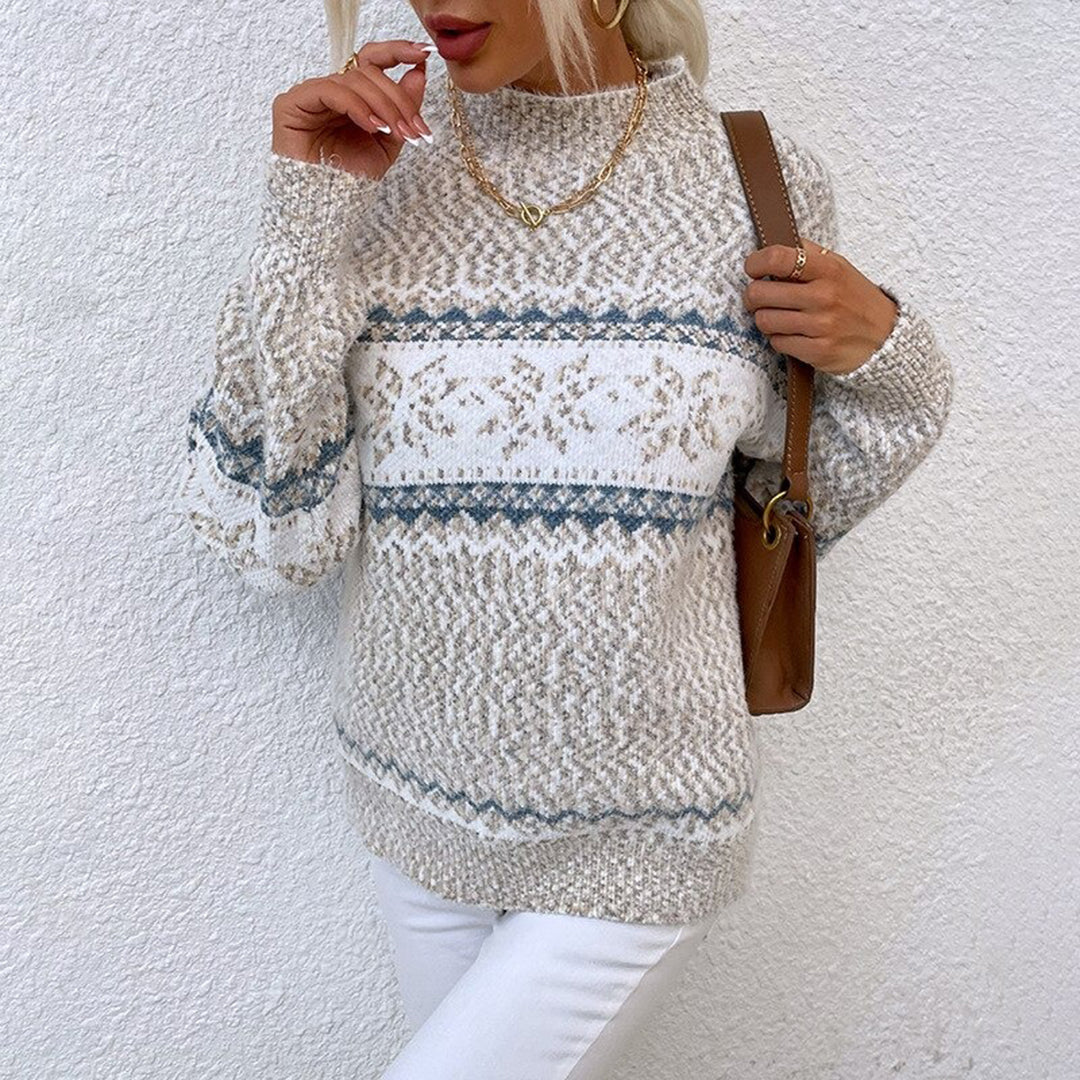 Trula | Patterned-Stripe Jumper