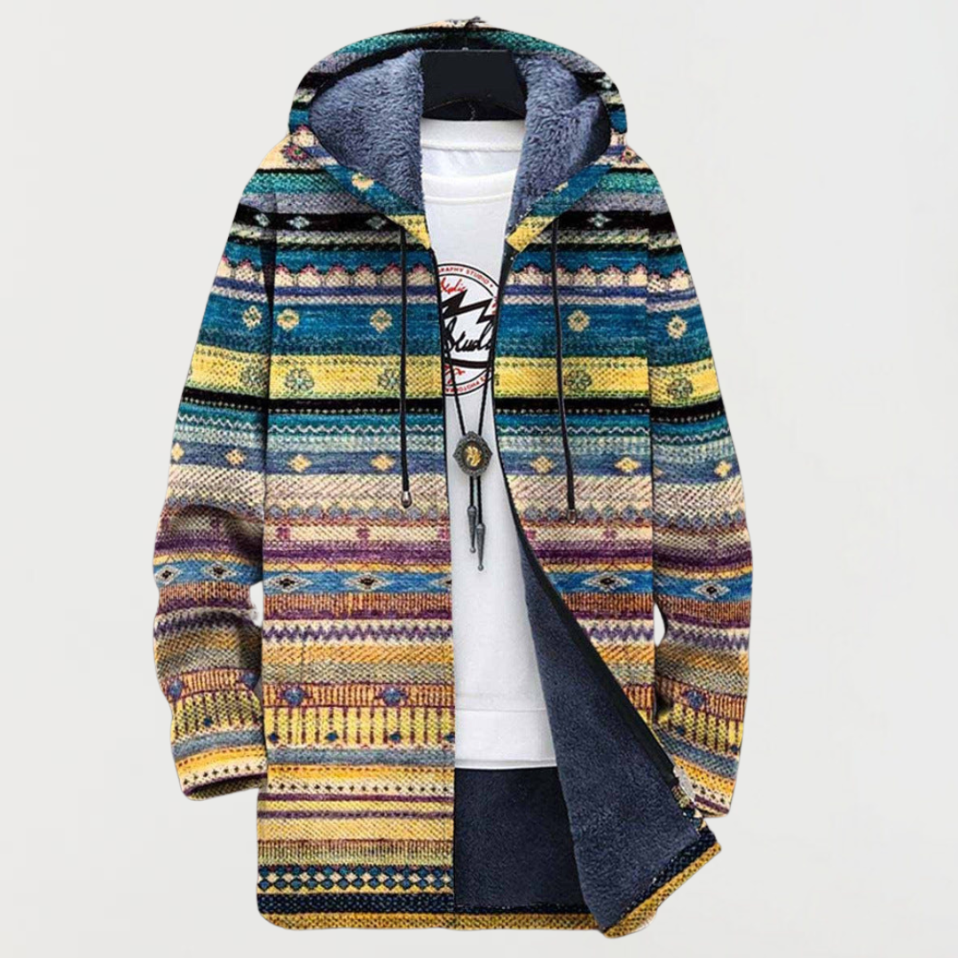 BRÍD | HOODED DRAWSTRING COAT