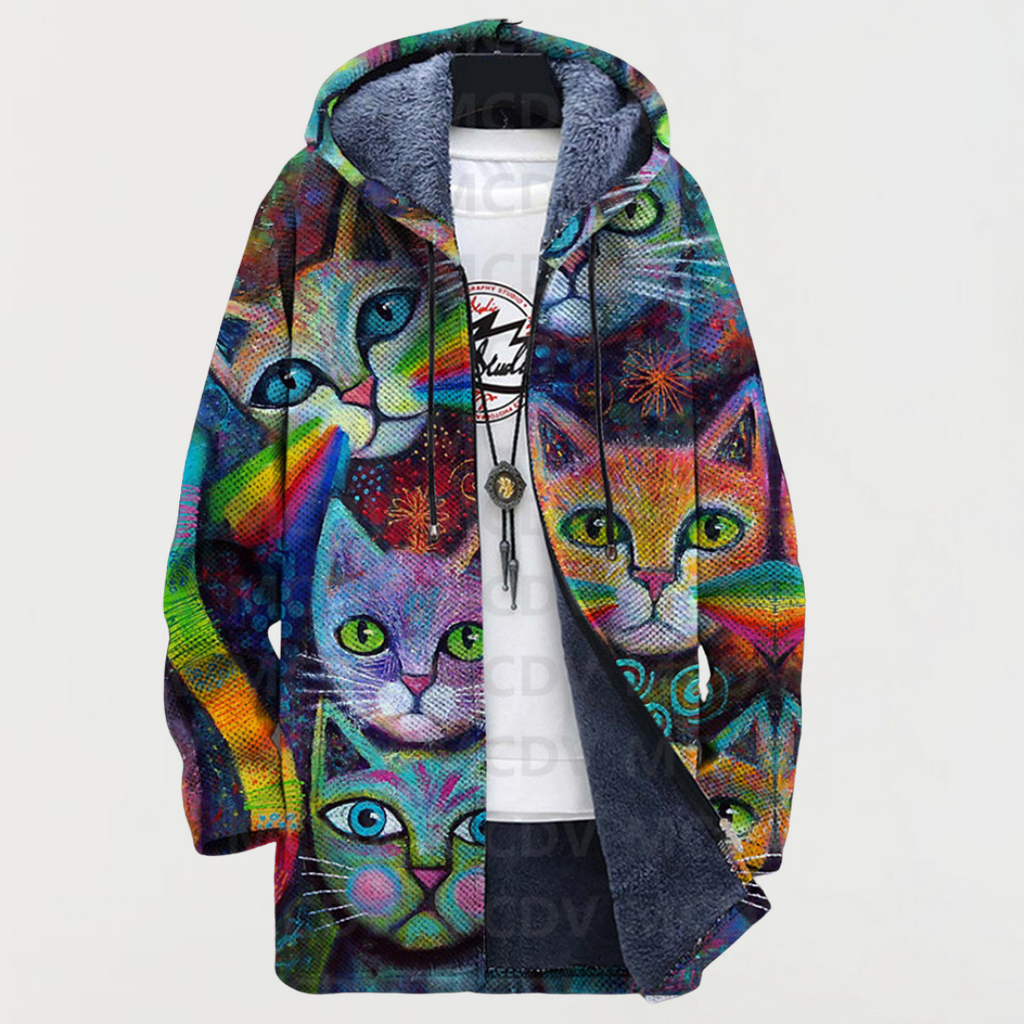 SAOIRSE | PRINTED HOODED HOODIE