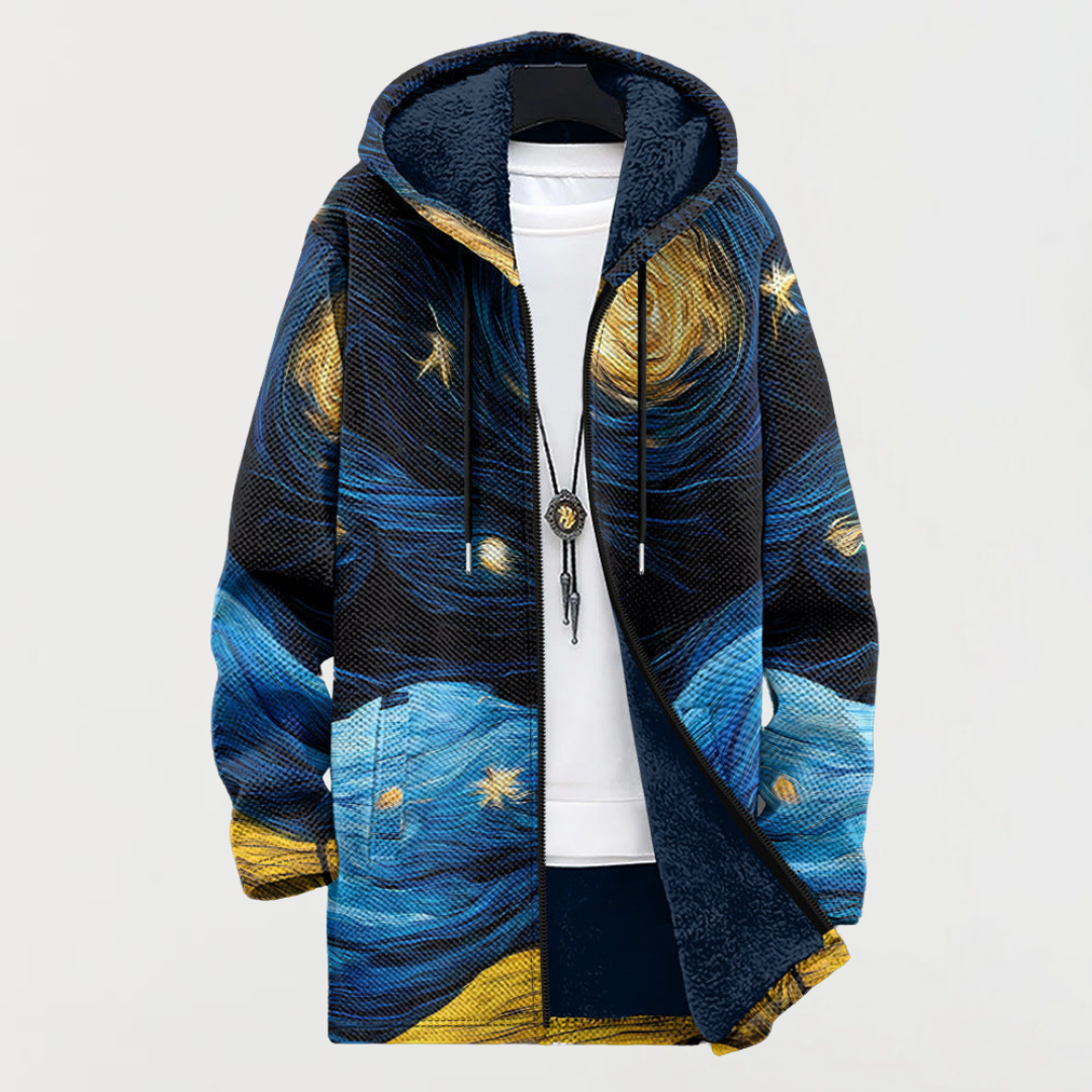 RÓISÍN | PRINTED HOODED JACKET