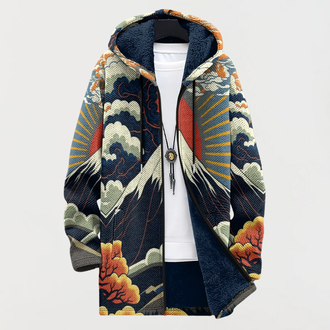 AOIFE | PRINTED HOODED HOODIE