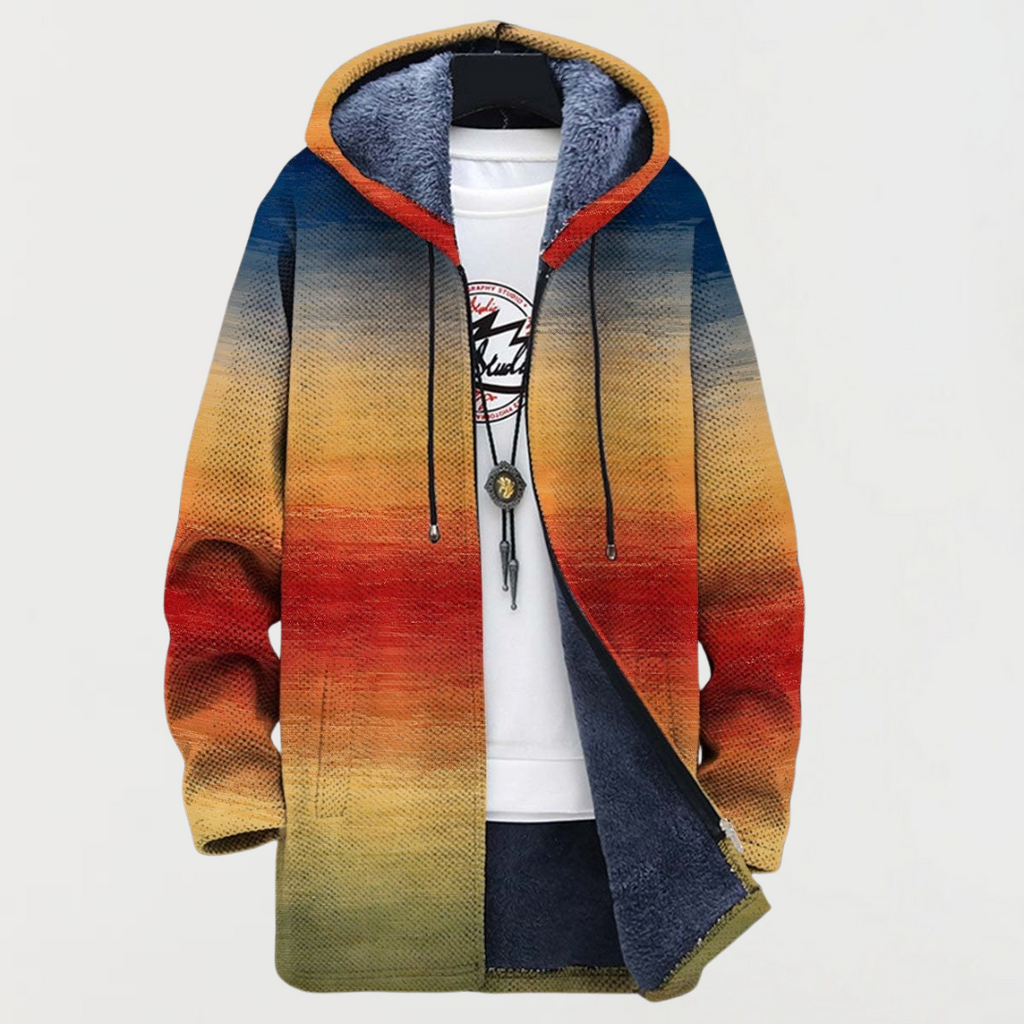 CAOIMHE | HOODED DRAWSTRING COAT
