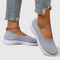ODARA | SLIP-ON LACE-UP LOAFERS