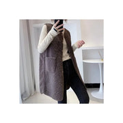Viridiana | Sleeveless Long Cardigan
