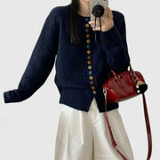Annice | Multicoloured-Button Cardigan