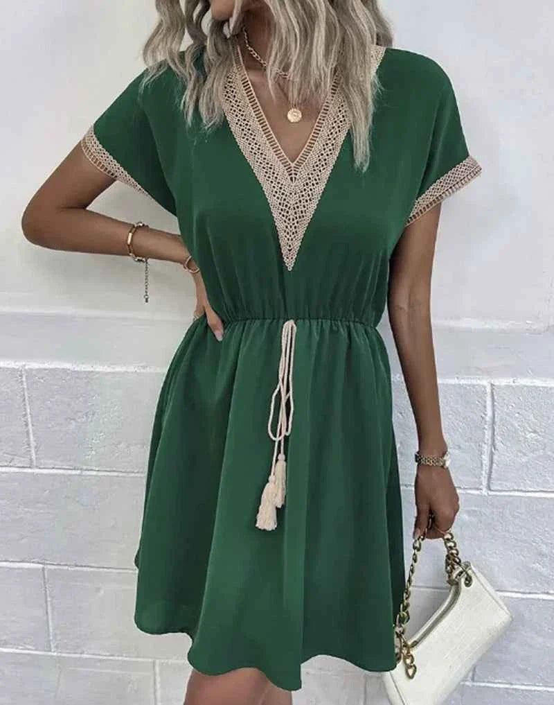Sabrina | Elegant Bohemian Dress