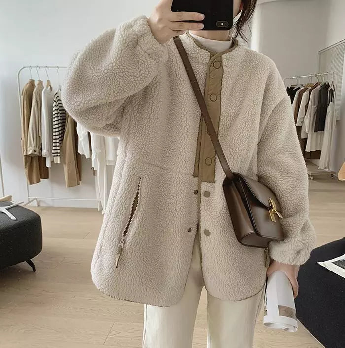 Ladonna | Textured Zip Jacket