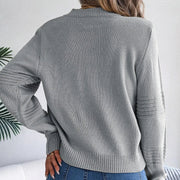 Devora | Textured-Stripe Crew-Neck Jumper
