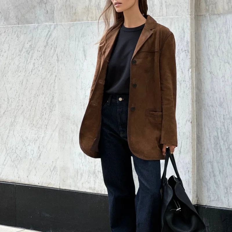 Nailah | Notch-Lapel Blazer