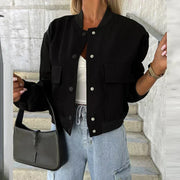 Shonda | Relaxed Pocket Bomber Jacket