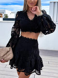 JESS | LACE SLIM-FIT CO-ORD SET