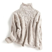 Crissy | Cable-Knit Roll-Neck Jumper