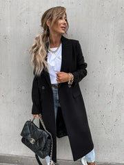 Dalila | Double-Breasted Long Coat