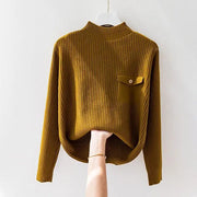 Earlean | Ribbed Pocket Jumper