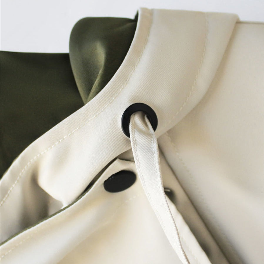 ALVIENNE | BUTTON-FRONT POCKET-DETAIL JACKET