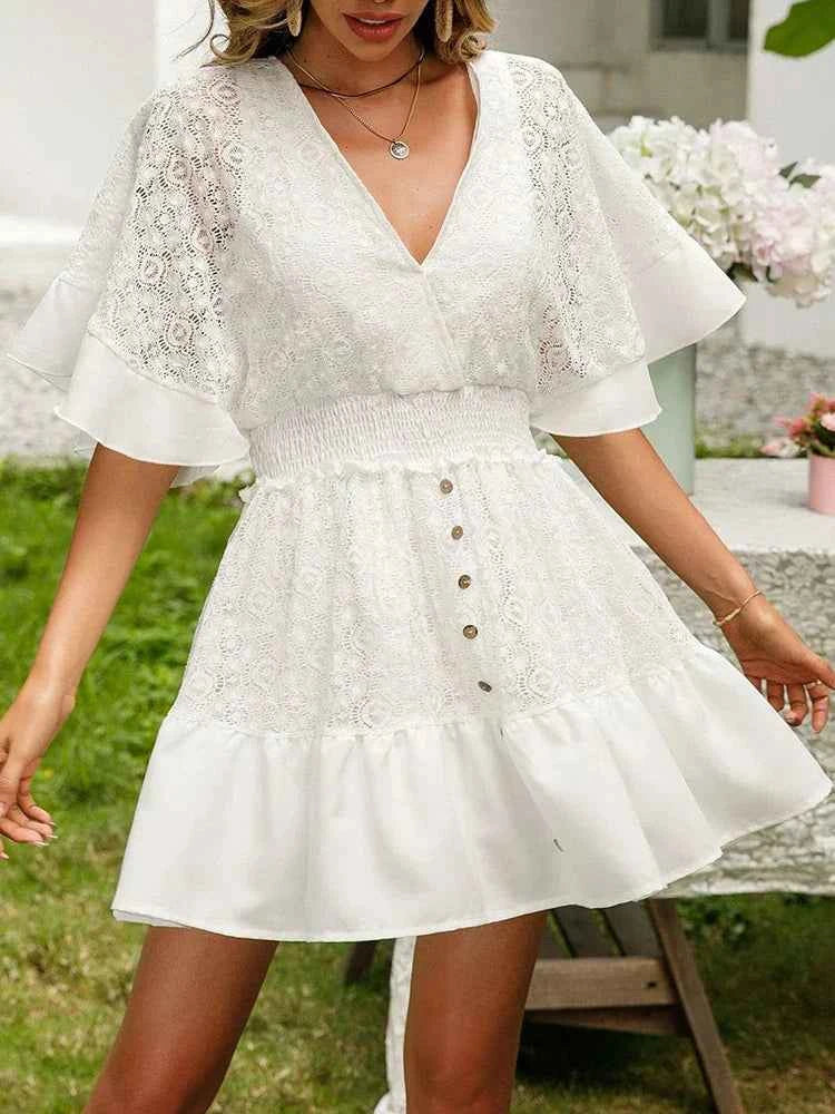 CAROLE | LACE DRESS