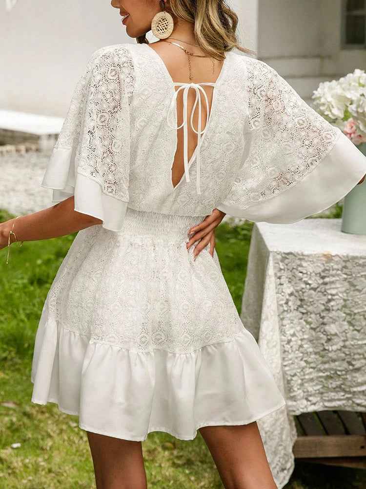 CAROLE | LACE DRESS