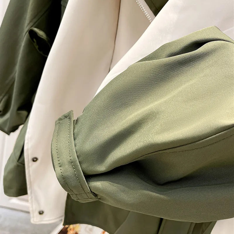 ALVIENNE | BUTTON-FRONT POCKET-DETAIL JACKET
