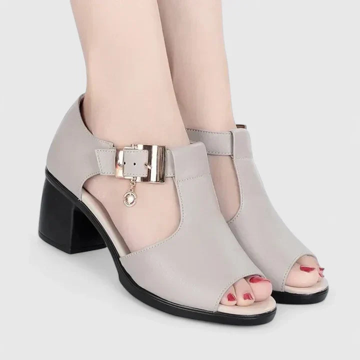 AERIN | QUILTED WIDE-FIT SANDALS