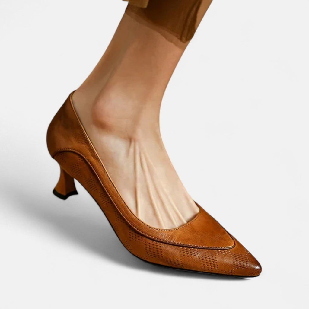 LEREN AMARA | LEATHER HEELS