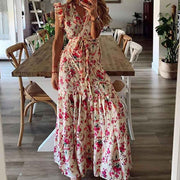 Shera | Maxi Flower Dress
