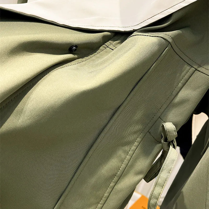 ALVIENNE | BUTTON-FRONT POCKET-DETAIL JACKET