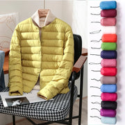 Madalynn | Collarless Quilted Jacket