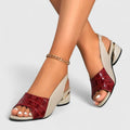 PÉNÉLOPE | LEATHER SANDALS
