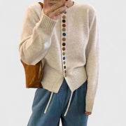 Annice | Multicoloured-Button Cardigan