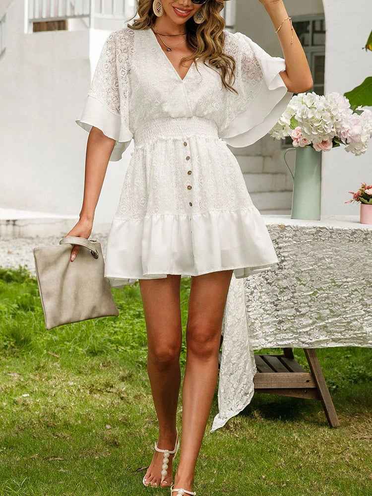 CAROLE | LACE DRESS