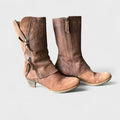 ALMA | LEATHER VINTAGE BOOTS