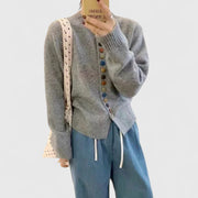 Annice | Multicoloured-Button Cardigan