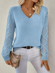 Tirzah | Open-Knit Sleeve Jumper