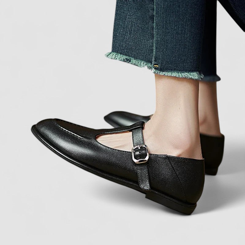 ARIYZZAH | BLOCK-HEEL ORTHOPAEDIC MARY JANE SHOES