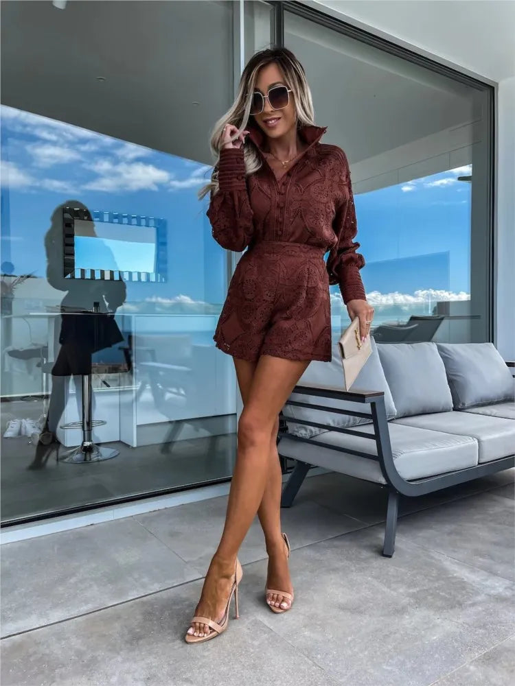 LESLEY | LACE CO-ORD SET