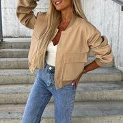 Shonda | Relaxed Pocket Bomber Jacket