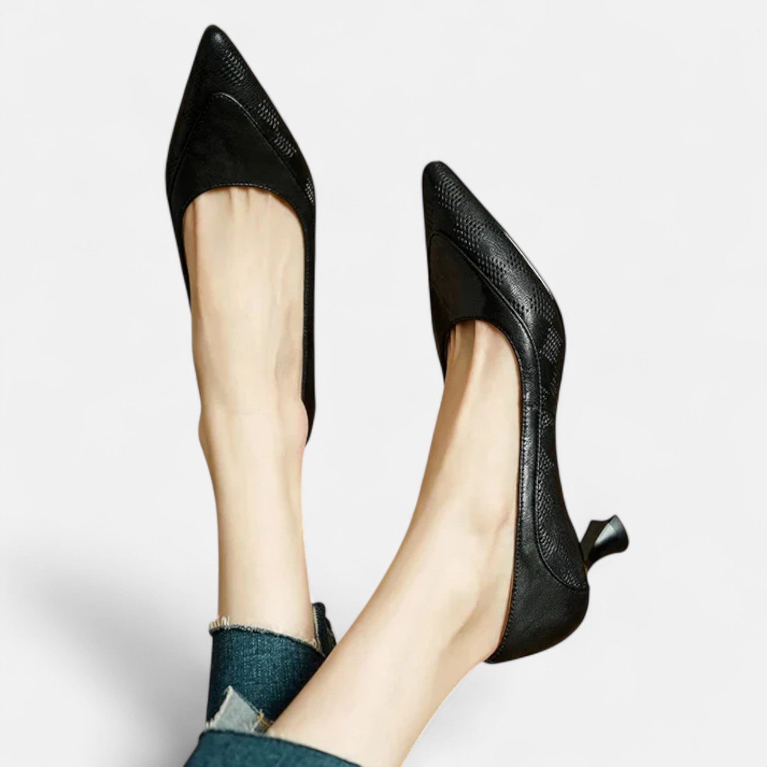 LEREN AMARA | LEATHER HEELS