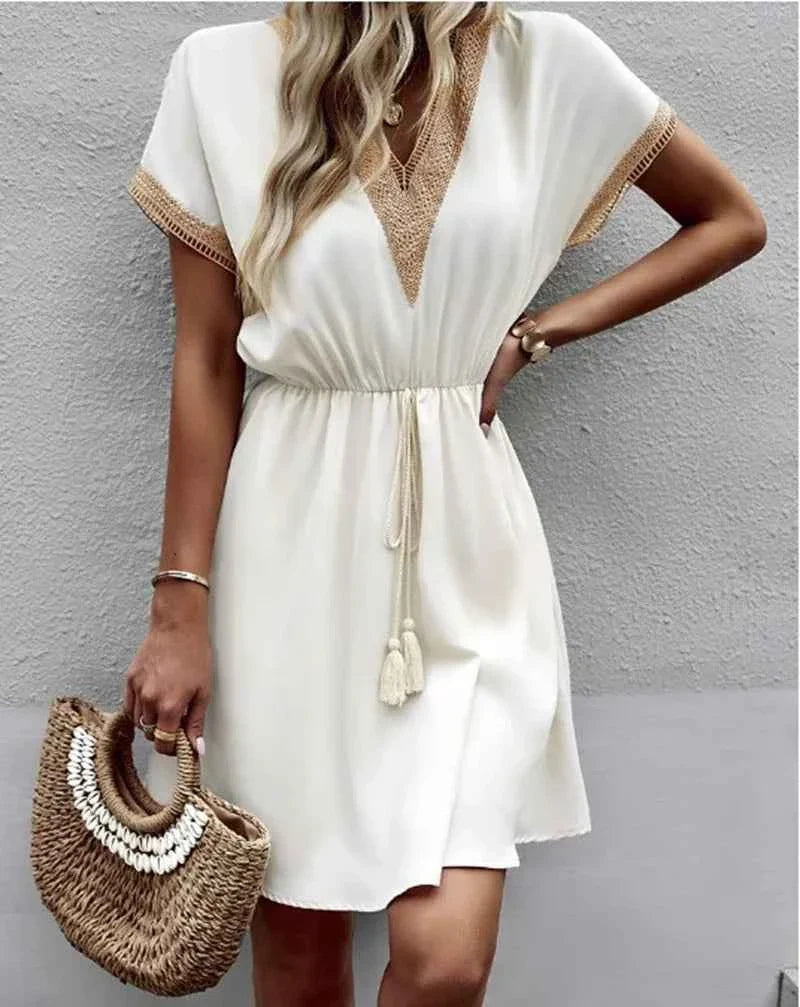 SABRINA | FRINGED DRESS