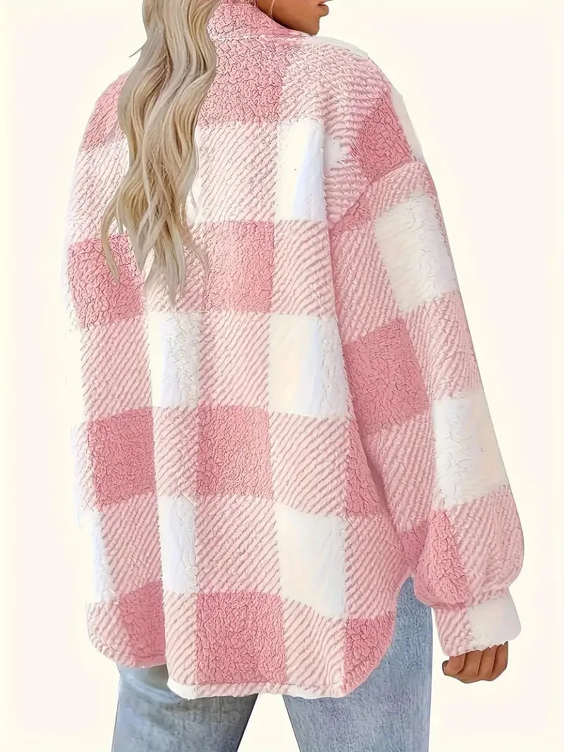 Martin | Diamond-Quilted Fleece Jacket