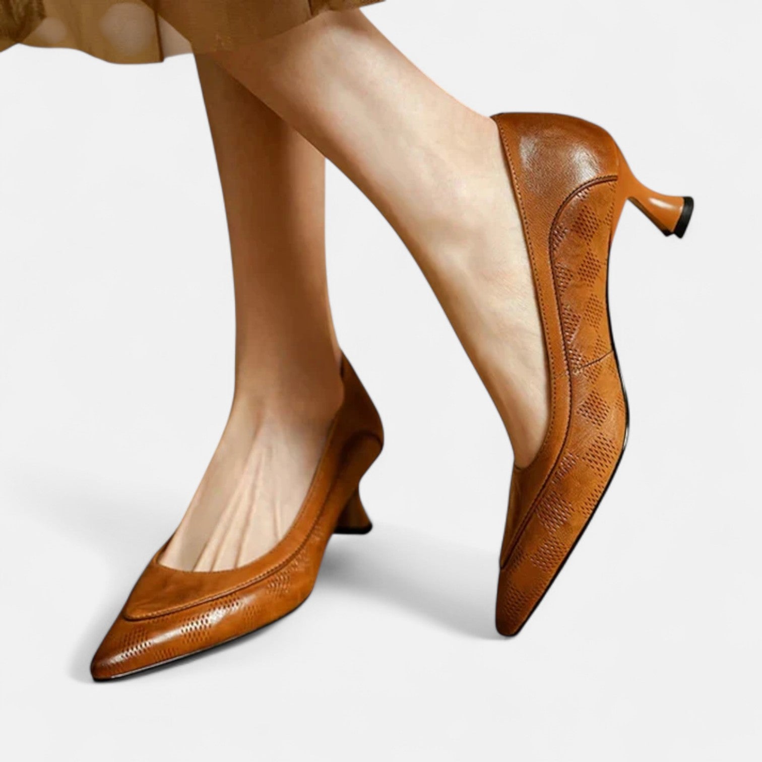 LEREN AMARA | LEATHER HEELS