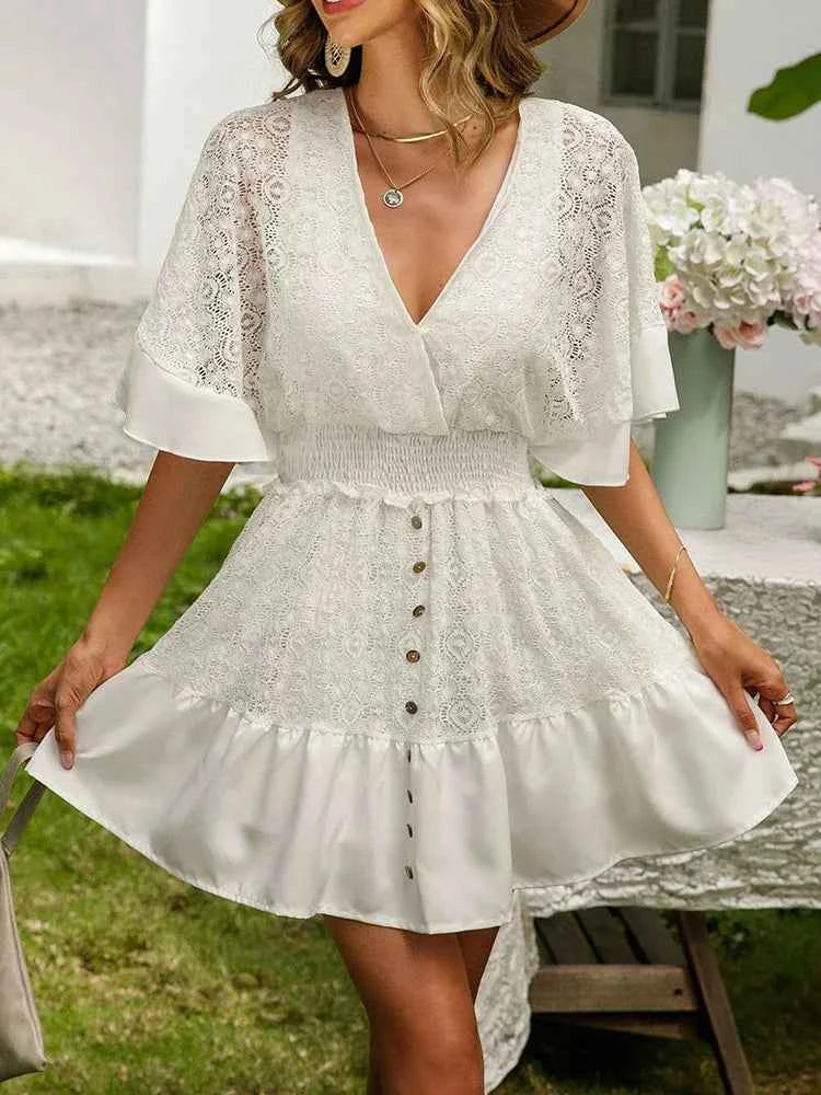 CAROLE | LACE DRESS