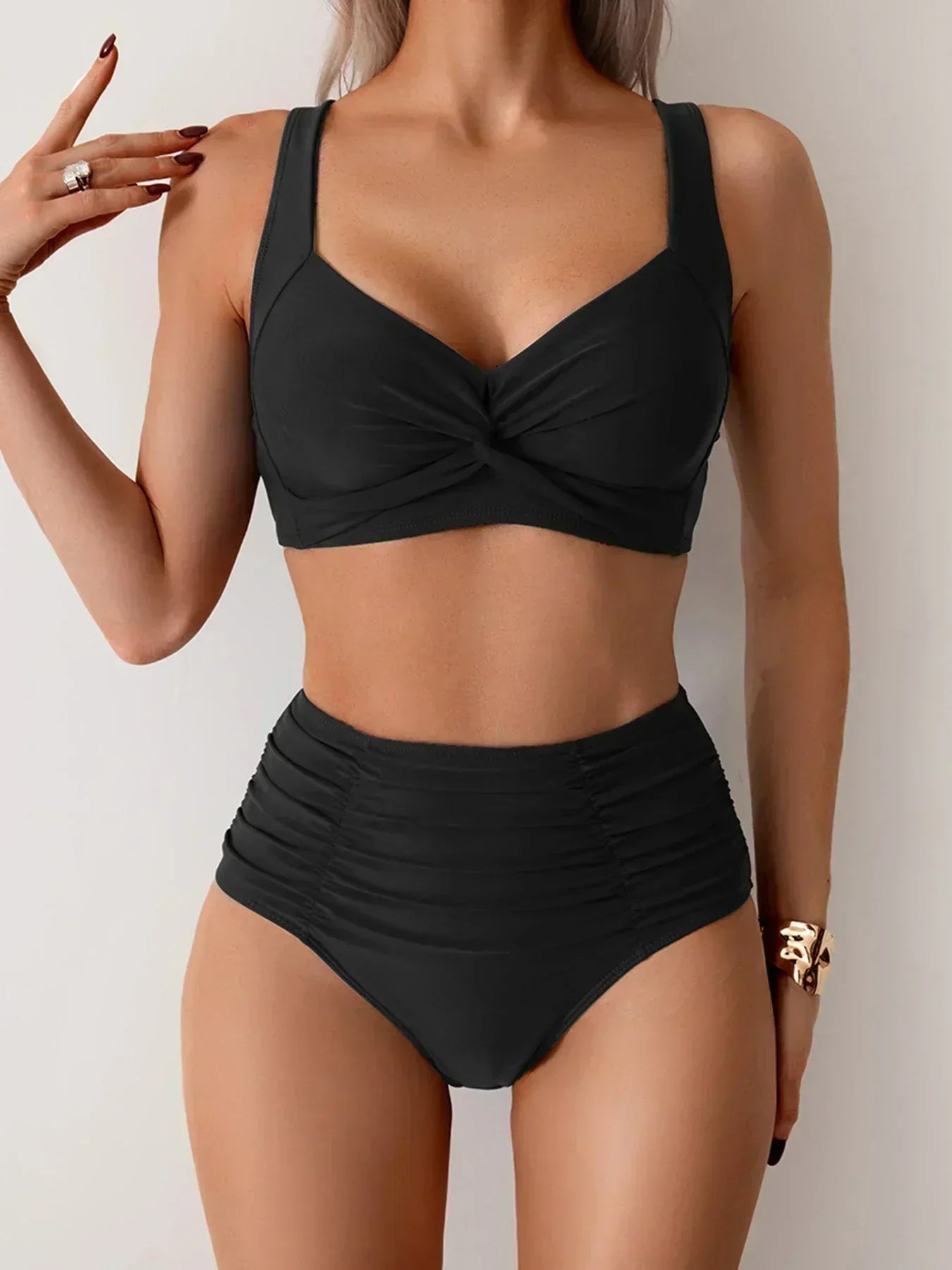 Laluna | High-Waisted Bikini Set
